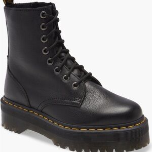 Dr. Martens Jadon Platform Leather Boots Size 6